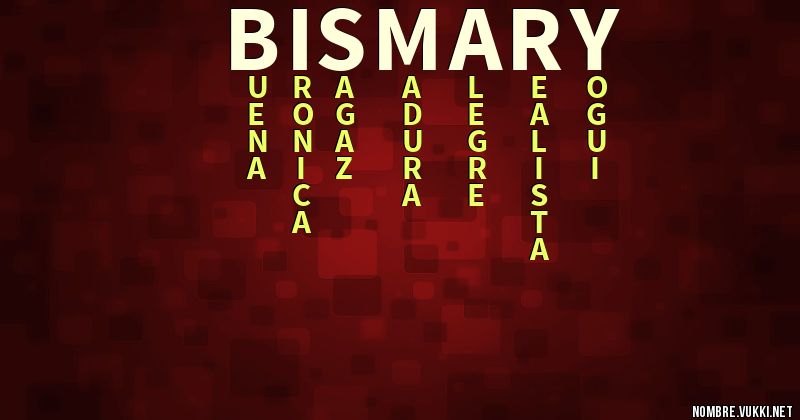 Acróstico bismary