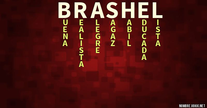 Acróstico brashel