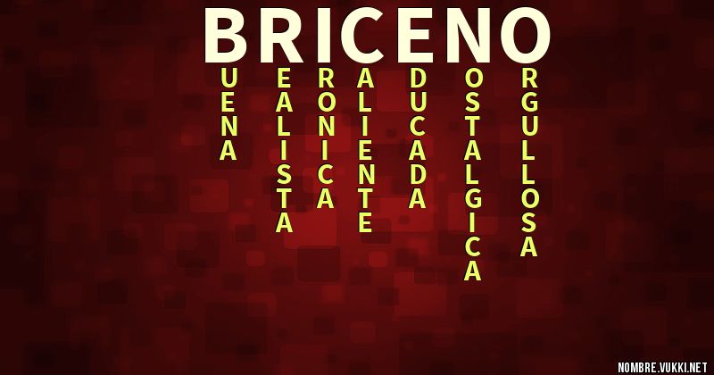 Acróstico briceÑo