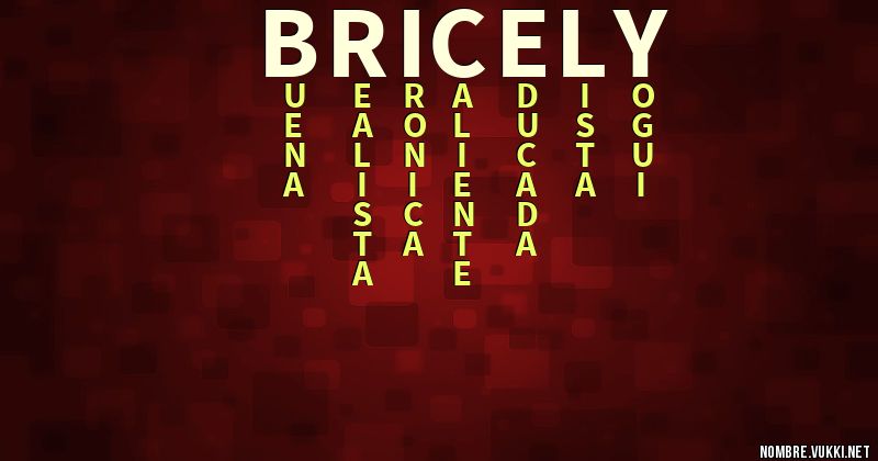 Acróstico bricely