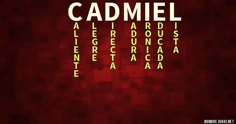 Acróstico cadmiel