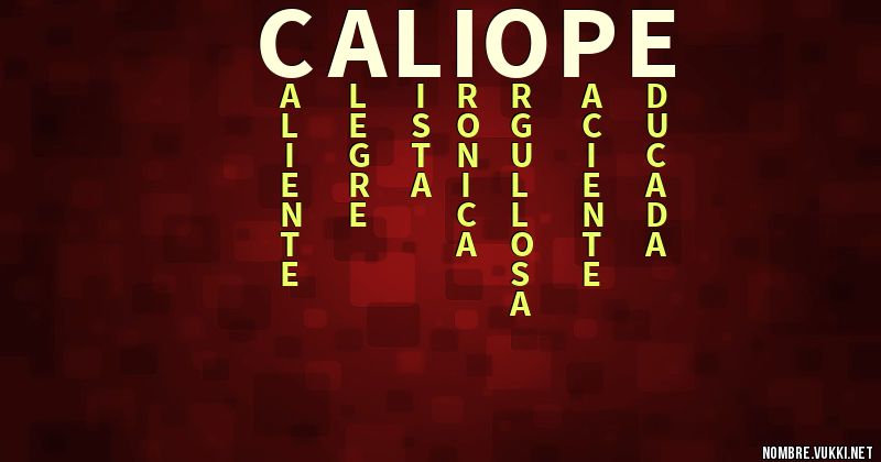 Acróstico caliope