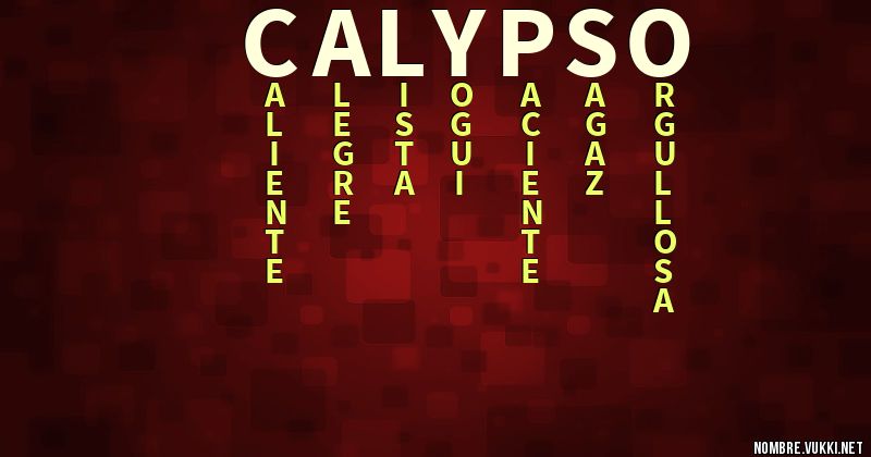 Acróstico calypso