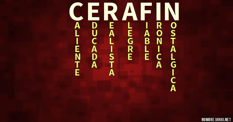 Acróstico cerafin