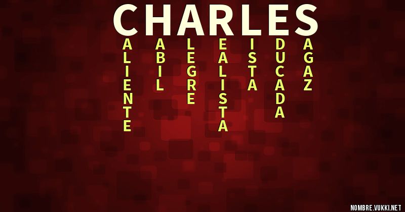 Acróstico charles