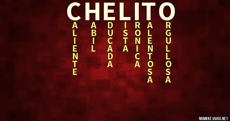 Acróstico chelito