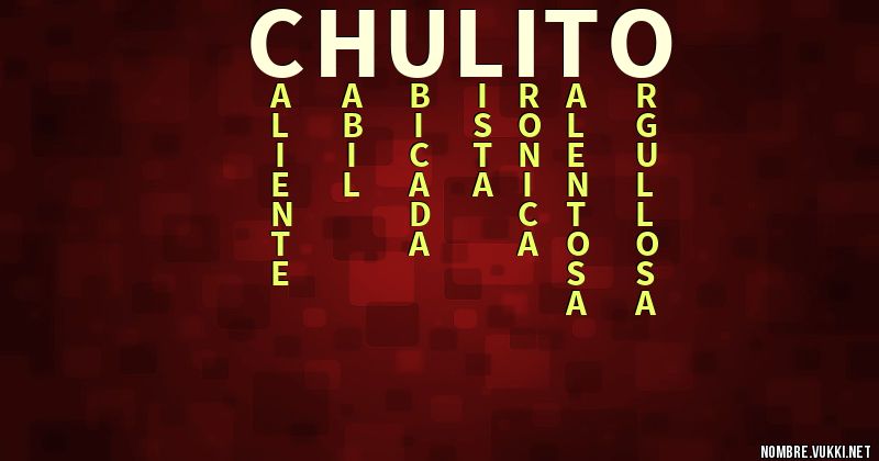 Acróstico chulito
