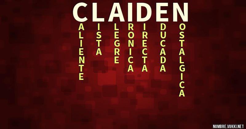 Acróstico claiden