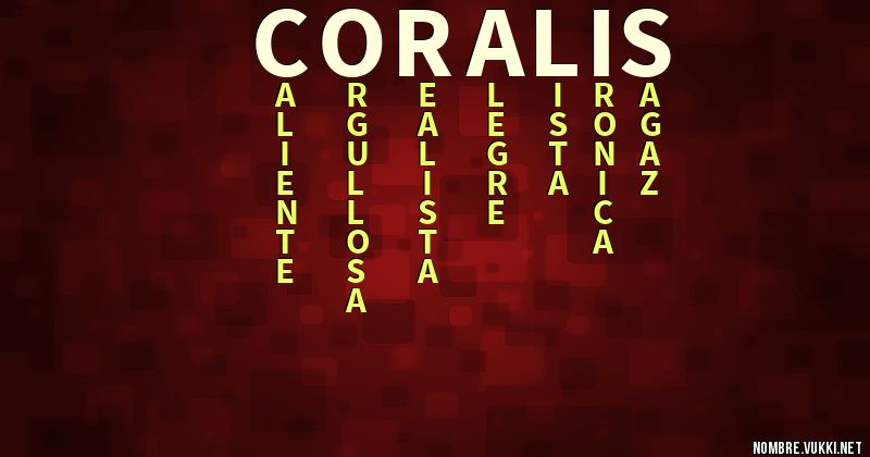 Acróstico coralis