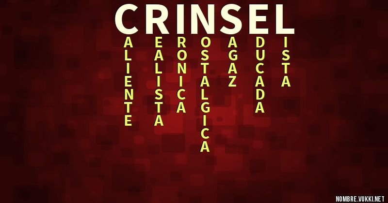 Acróstico crinsel