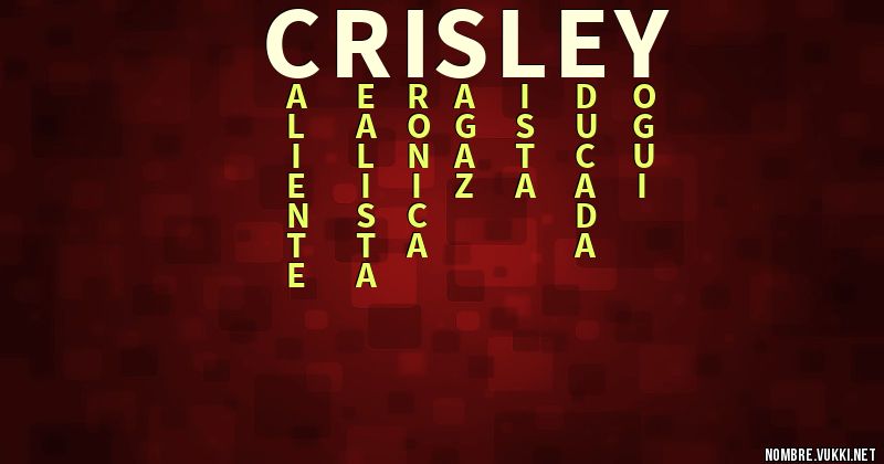 Acróstico crisley