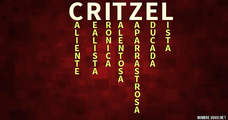 Acróstico critzel