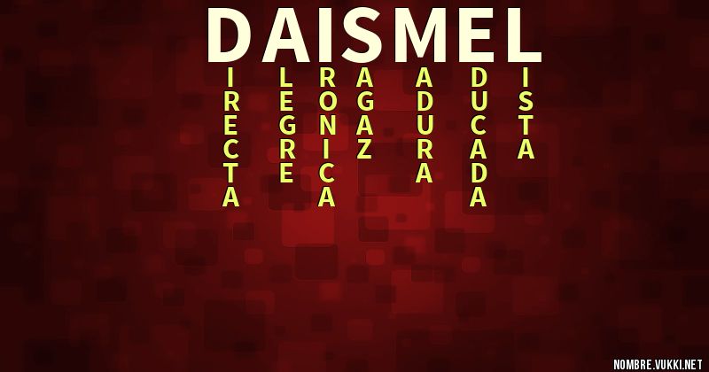 Acróstico daismel