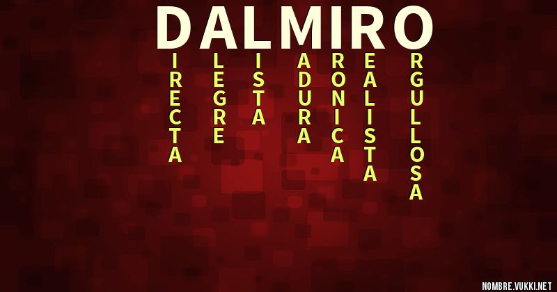 Acróstico dalmiro