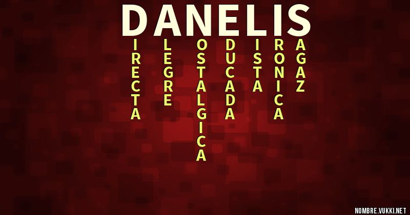 Acróstico danelis