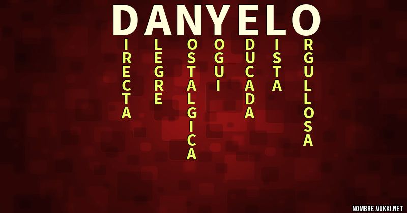 Acróstico danyelo