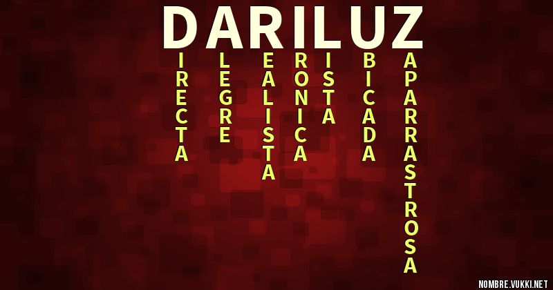 Acróstico dari luz