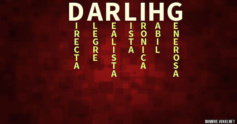 Acróstico darlihg