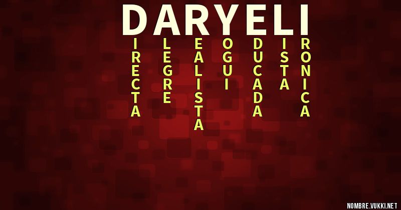 Acróstico daryeli