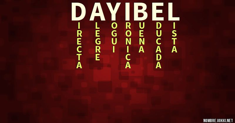 Acróstico dayibel