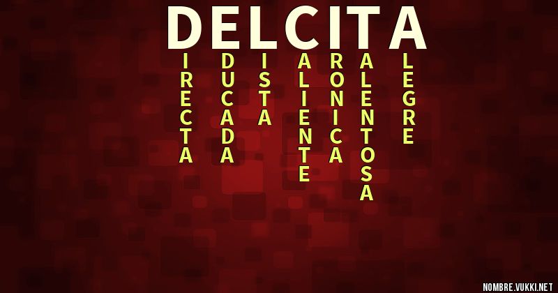 Acróstico delcita