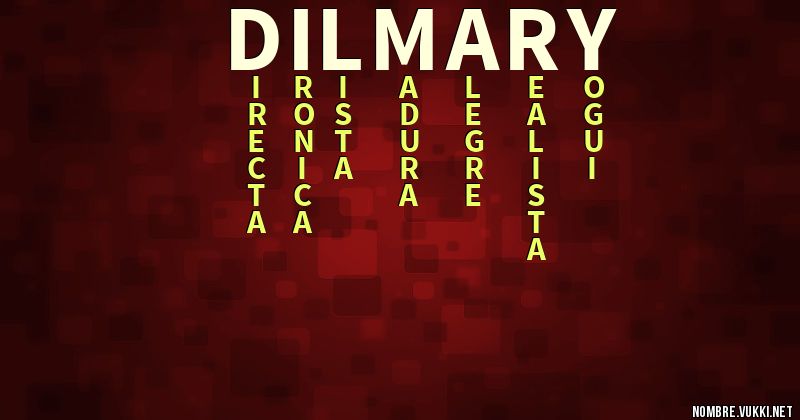 Acróstico dilmary