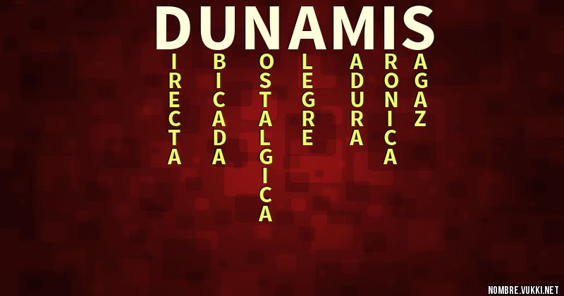 Acróstico dunamis