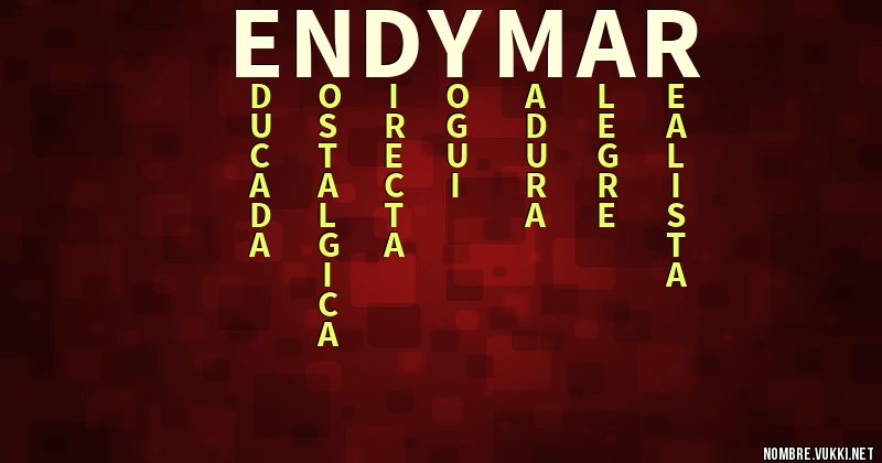 Acróstico endymar