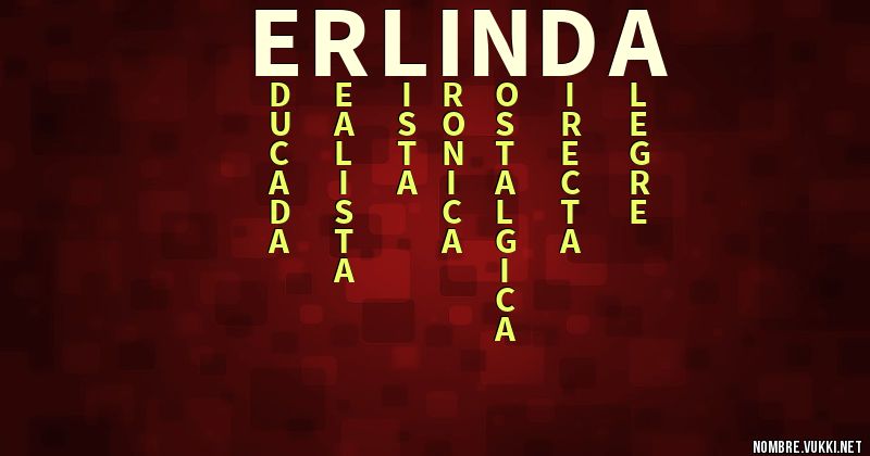 Acróstico erlinda