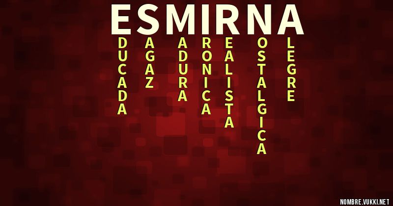 Acróstico esmirna