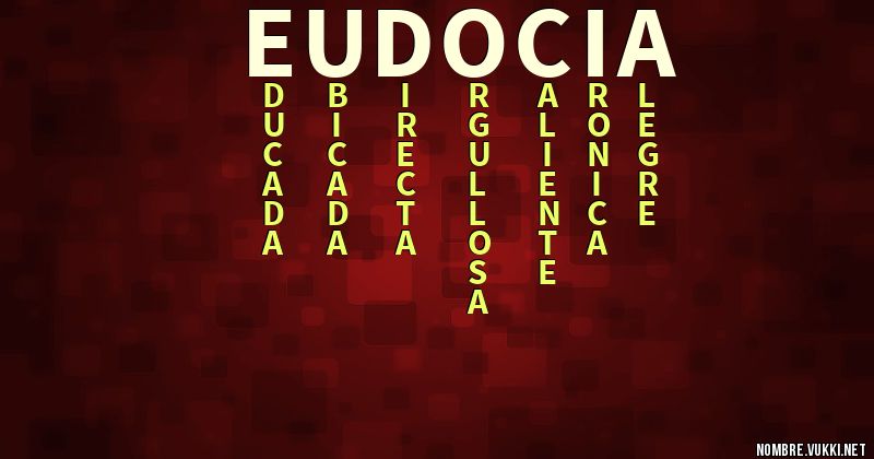 Acróstico eudocia