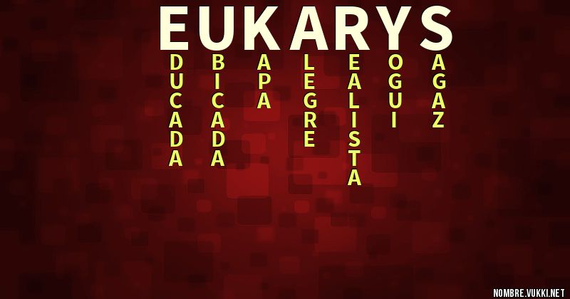 Acróstico eukarys