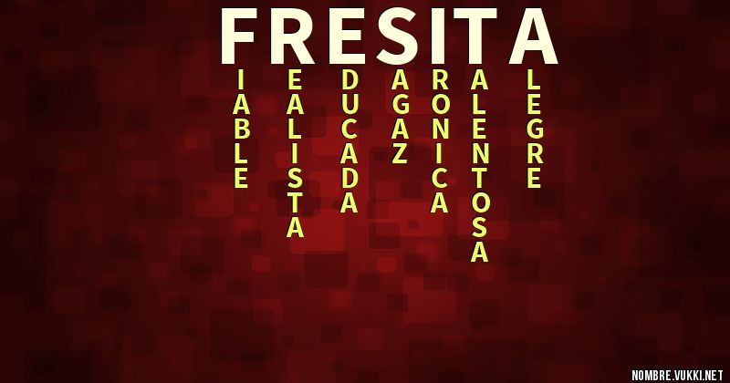 Acróstico fresita