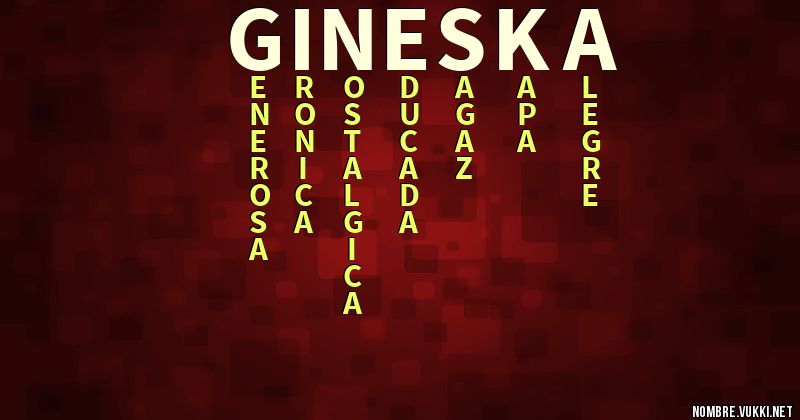 Acróstico gineska