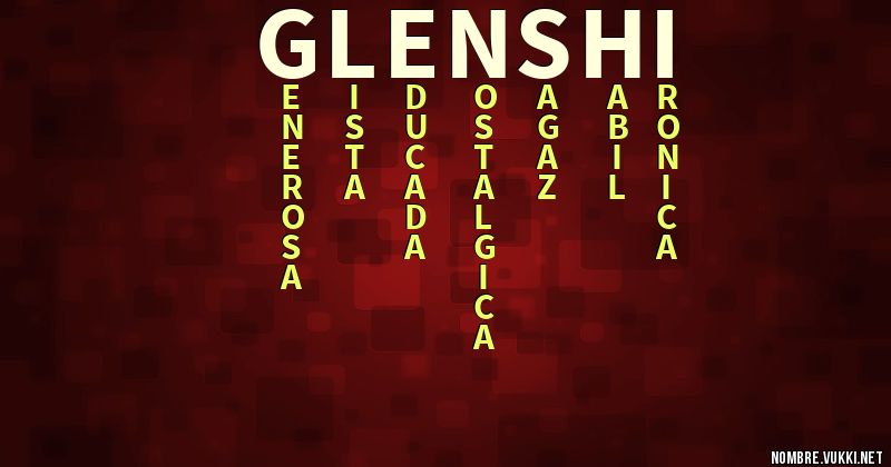 Acróstico glenshi