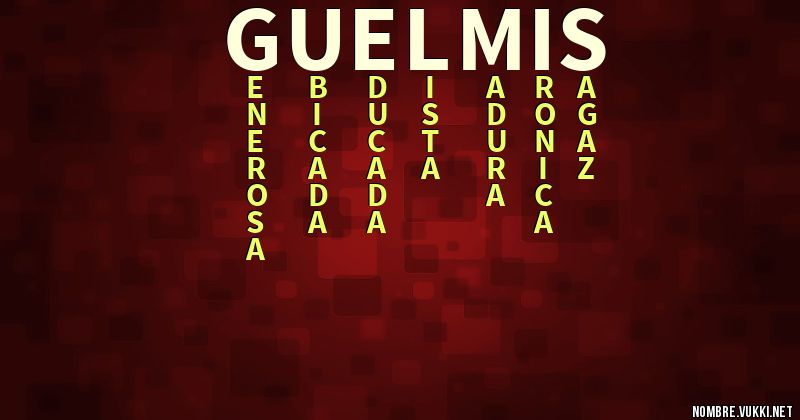 Acróstico guelmis
