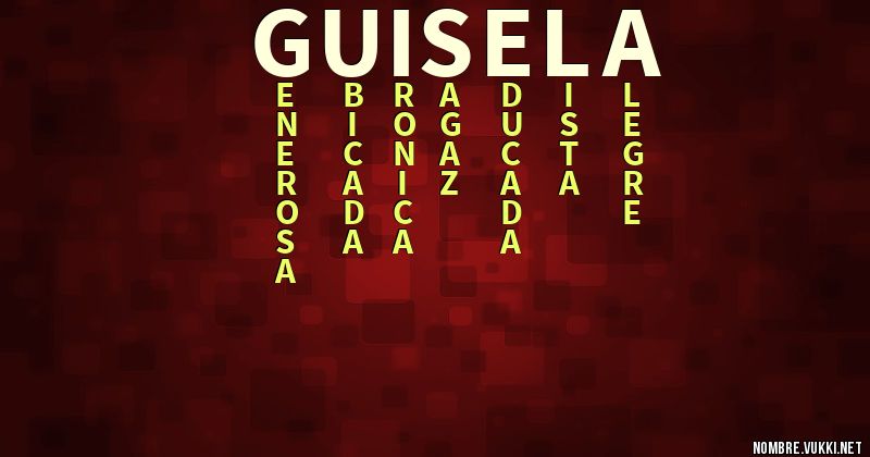 Acróstico guisela
