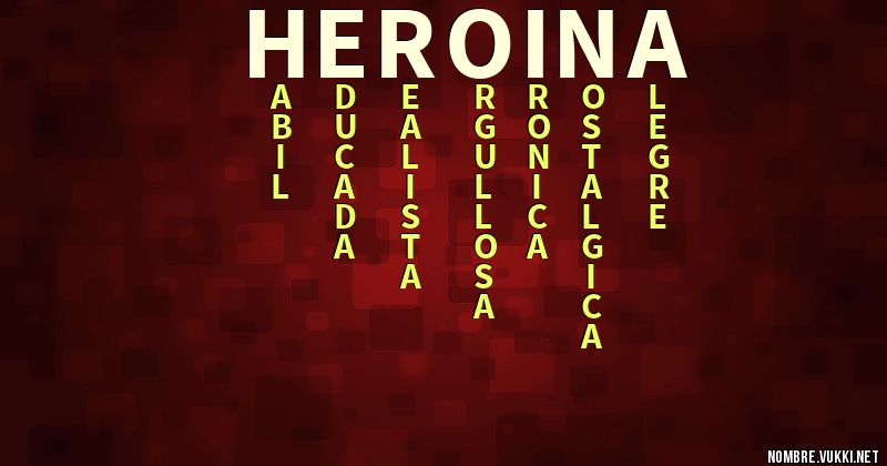 Acróstico heroina