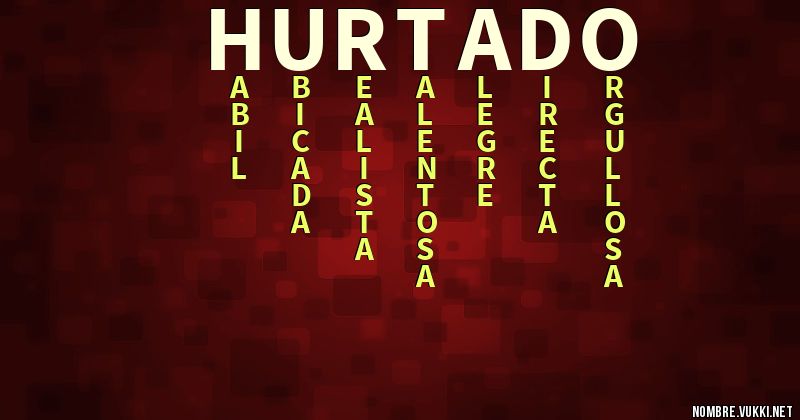 Acróstico hurtado