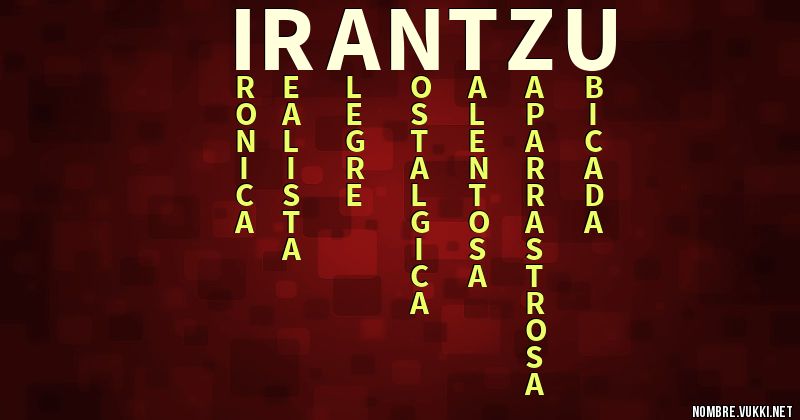 Acróstico irantzu