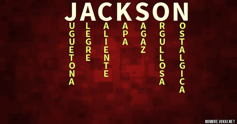 Acróstico jackson