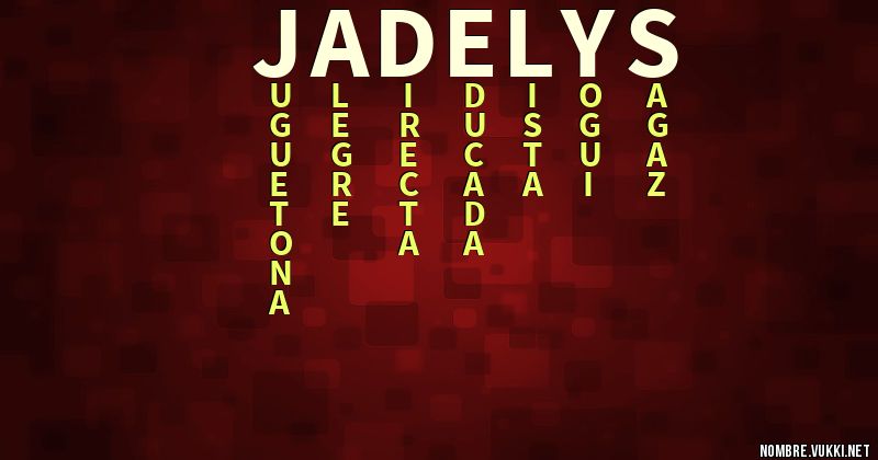 Acróstico jadelys