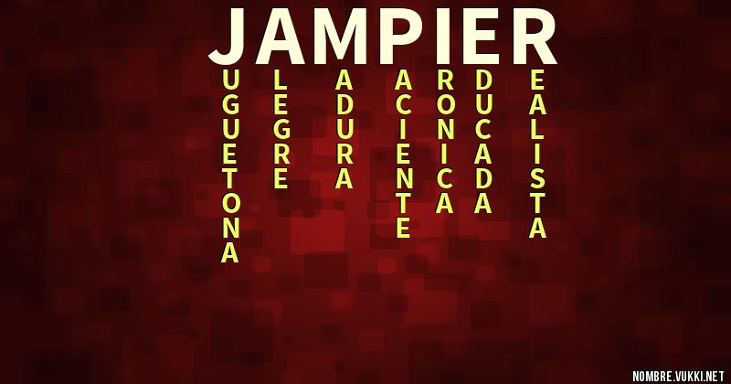 Acróstico jampier