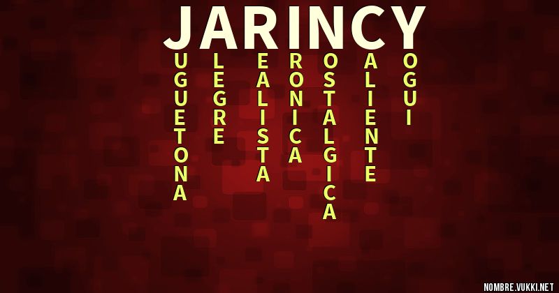 Acróstico jarincy