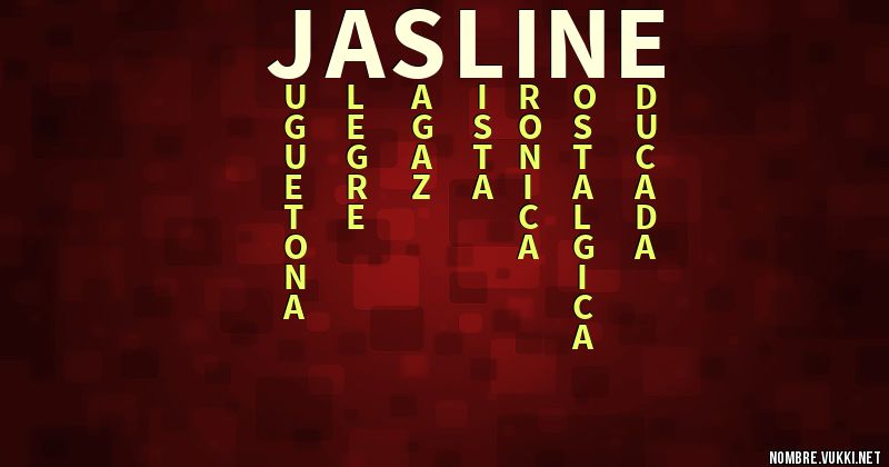 Acróstico jasline