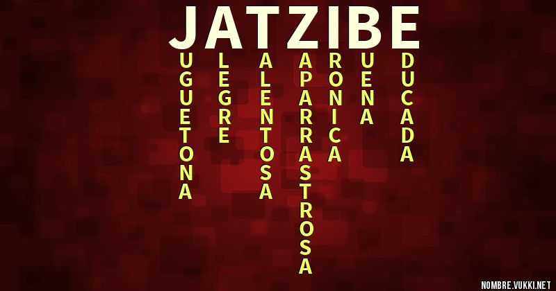 Acróstico jatzibe