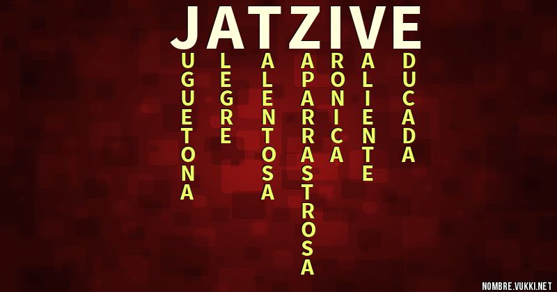 Acróstico jatzive
