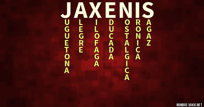 Acróstico jaxenis