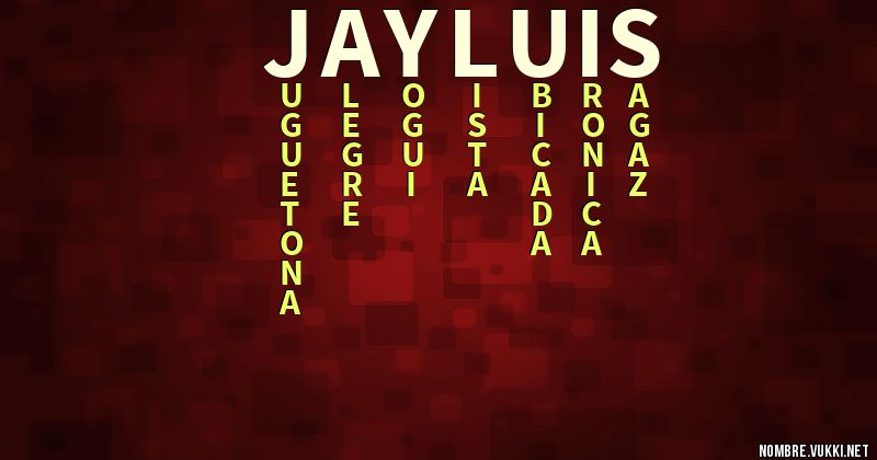 Acróstico jay luis
