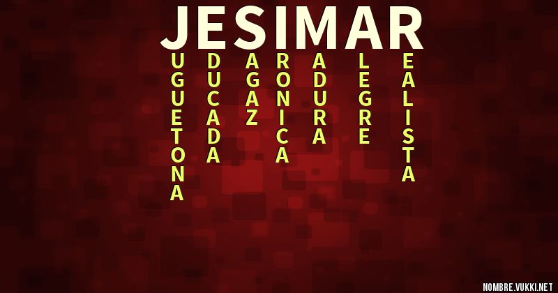 Acróstico jesimar